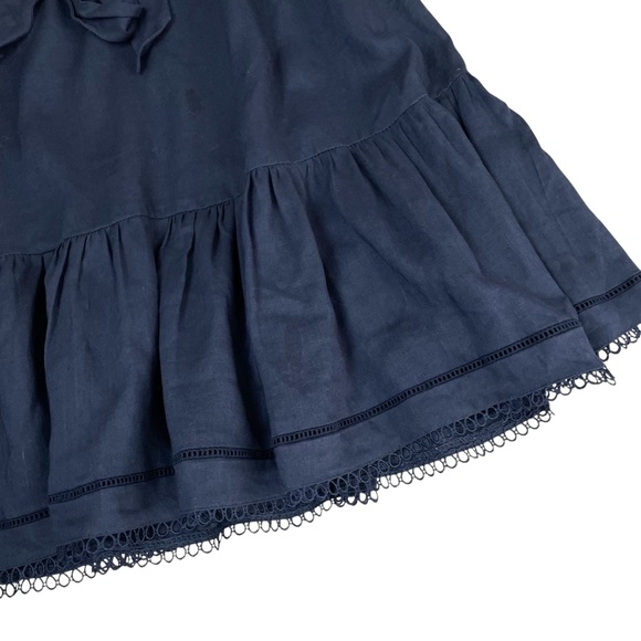 Draper James RSVP Puff Sleeve Tiered Dress Large - Picture 10 of 12